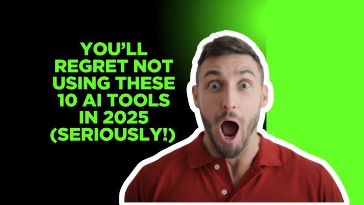 10 Mind-Blowing AI Tools You Must Use in 2025 (Boost Productivity & Creativity)